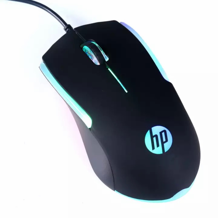 M160 BLACK-OUT HP GAMER                                                     | MOUSE GAMER HP M160 ALAMBRICO USB RGB OUTLET                                                                                                                                                                                                              